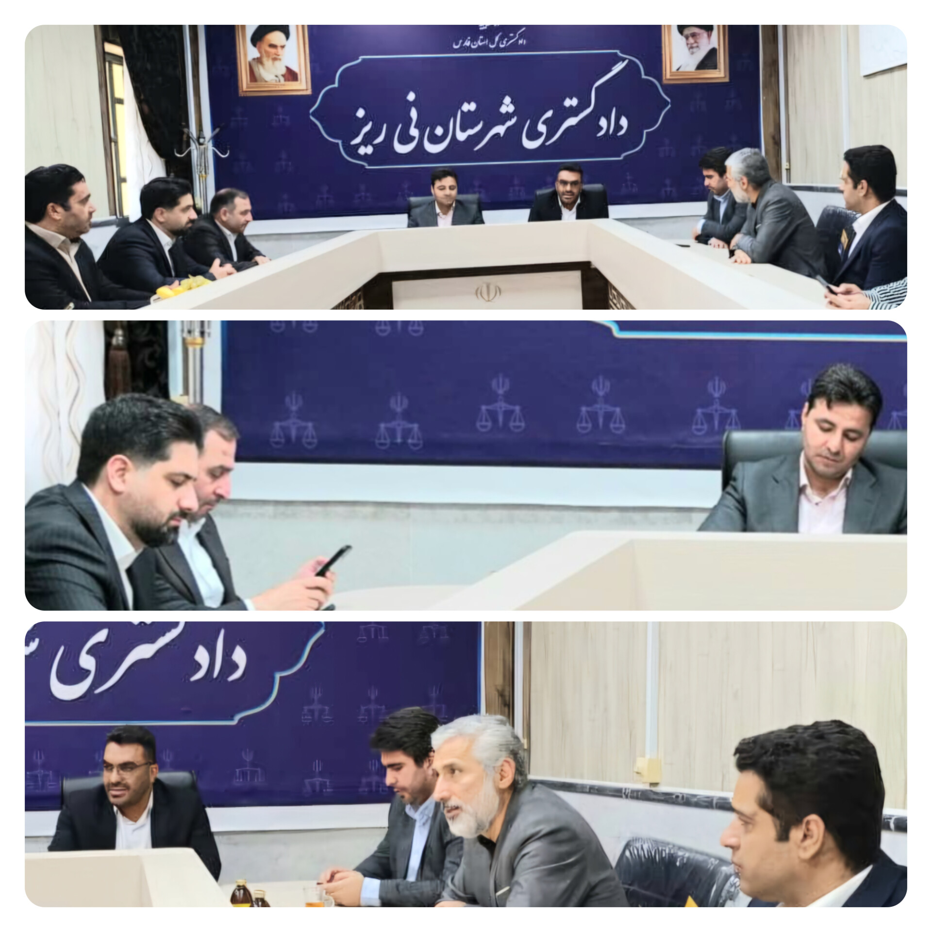 در دیدار رئیس دادگستری نی‌ریز با مدیرعامل جدید کارخانه فولاد این شهرستان مطرح شد